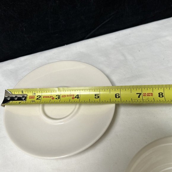 Vintage Starbucks At Home Collection 2004 Cup And Saucer Off White - Picture 5 of 7